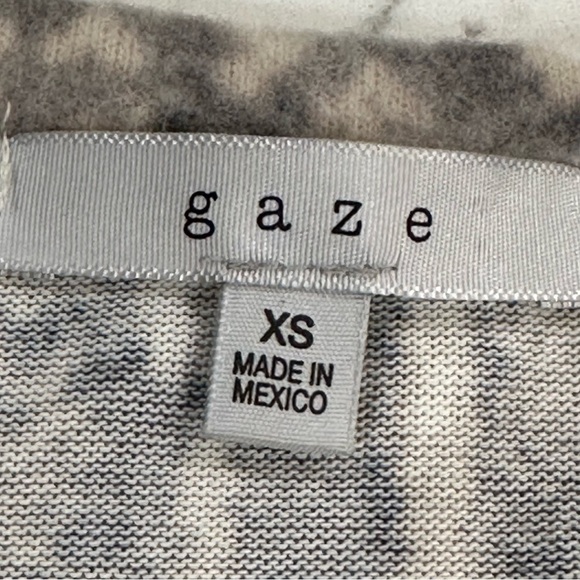 Gaze XS Reptile Snake Neutral Fleece Cozy Casual Long Sleeve Sweatshirt Top - Picture 5 of 11